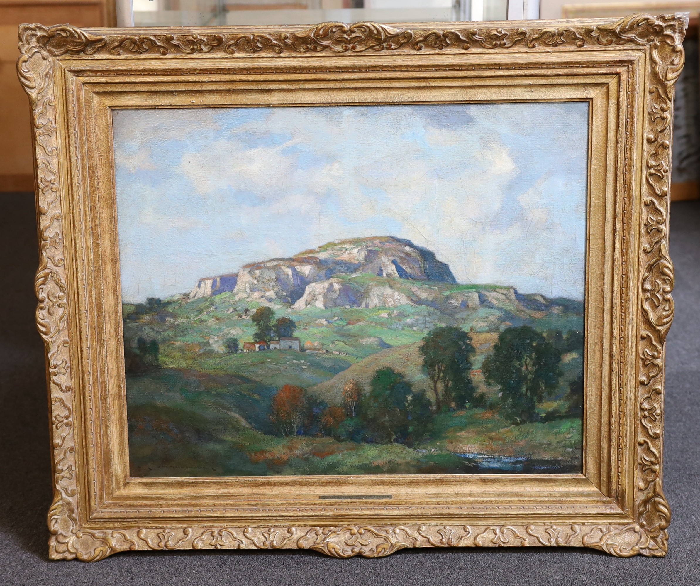 James Whitelaw Hamilton (1860–1932), 'Westmoreland 1891', oil on canvas, 55 x 68cm